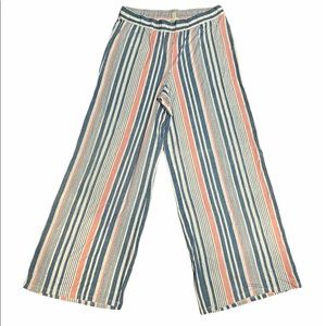 Women’s stripe bell bottom pants